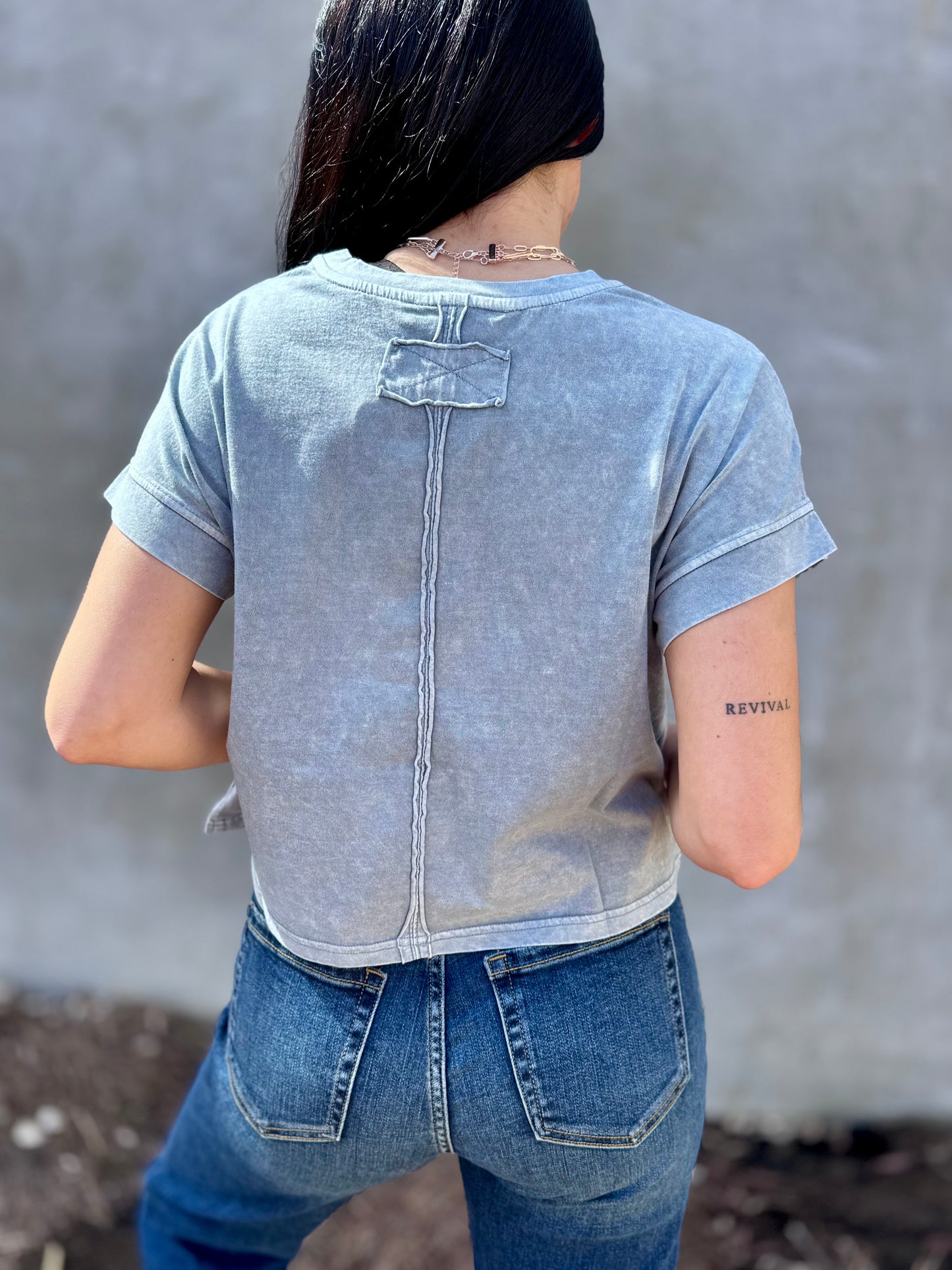 Davie Top (Slate Blue)
