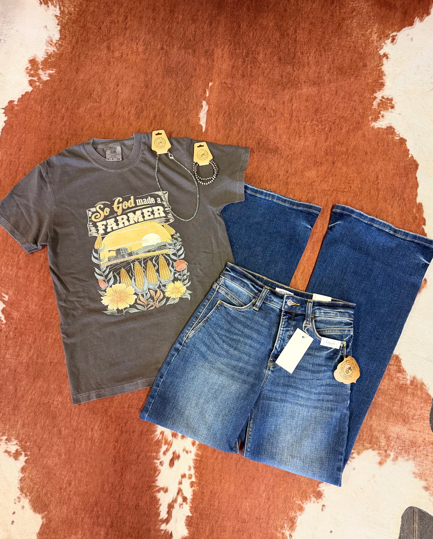 So God Made a Farmer Tee