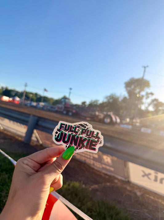 Full Pull Junkie - Sticker