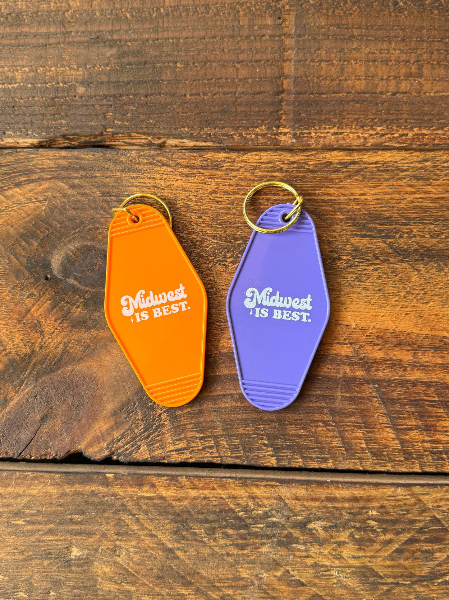 Midwest Is Best Keychain