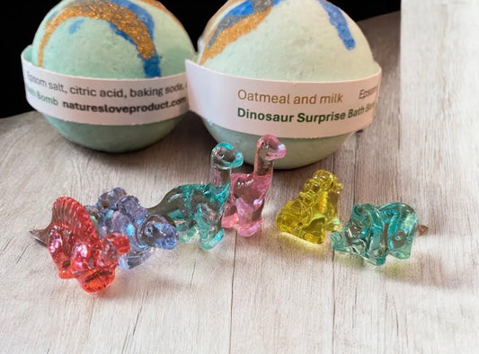 Dinosaur Surprise Bath Bombs