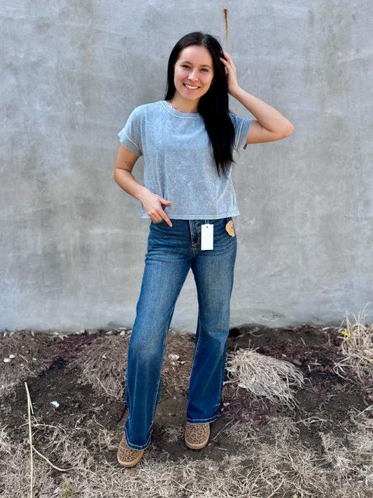 Davie Top (Slate Blue)