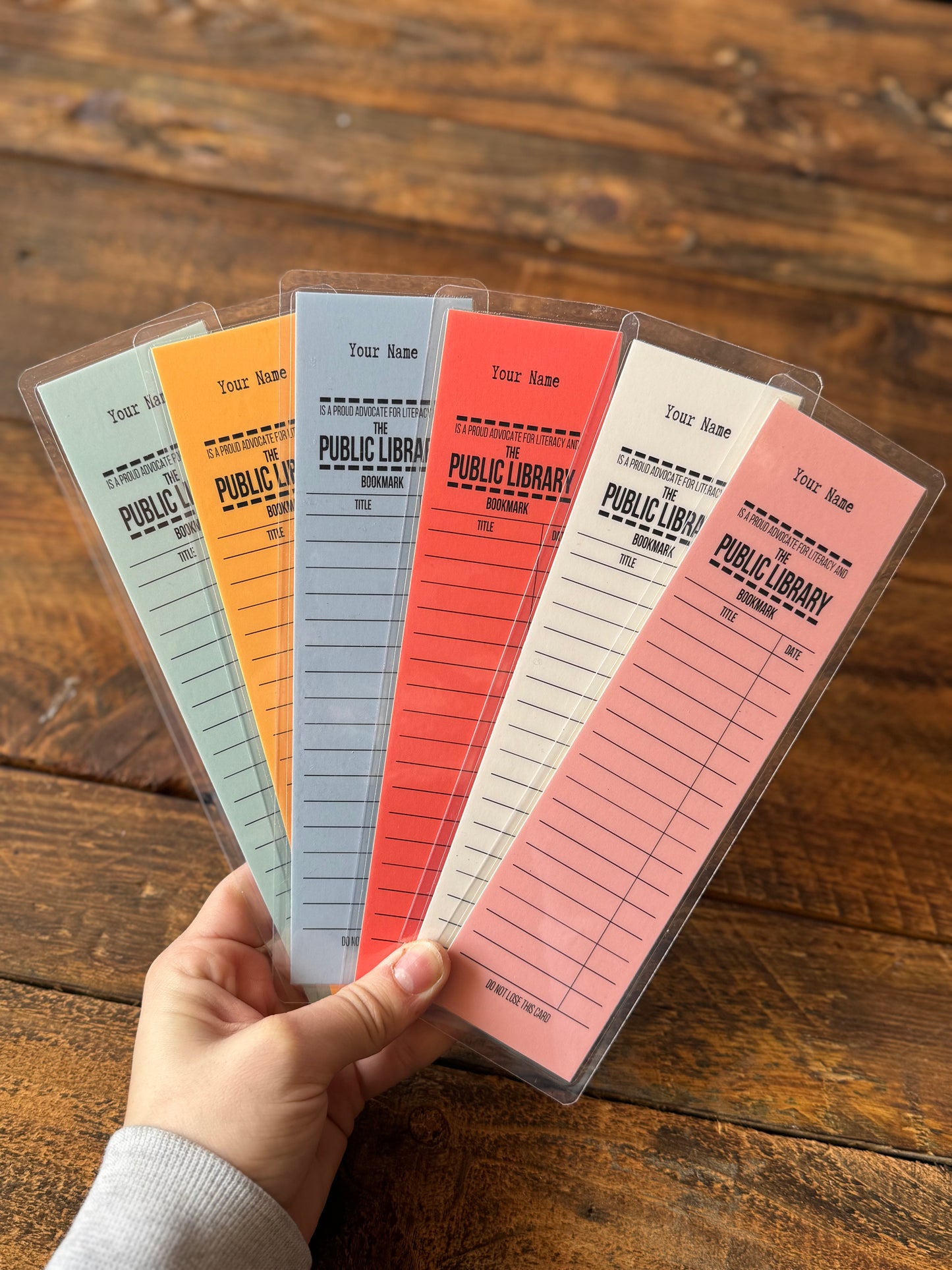 Public Library Bookmark