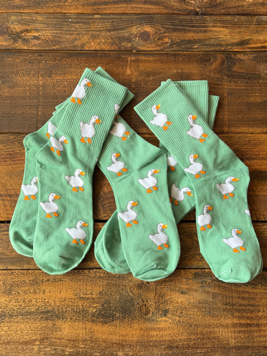 Spring Goose Socks