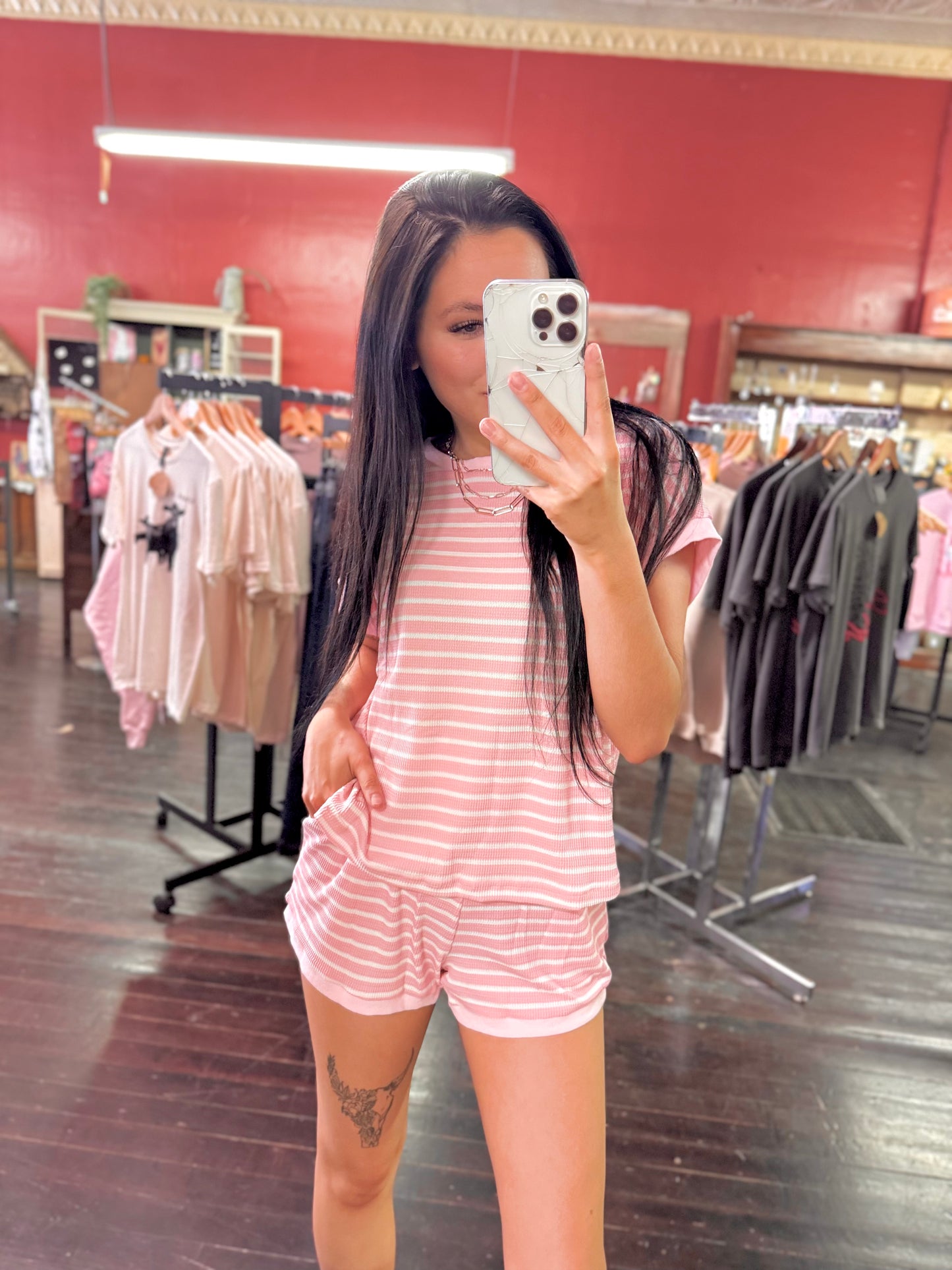 Rosie Pink Lounge Set