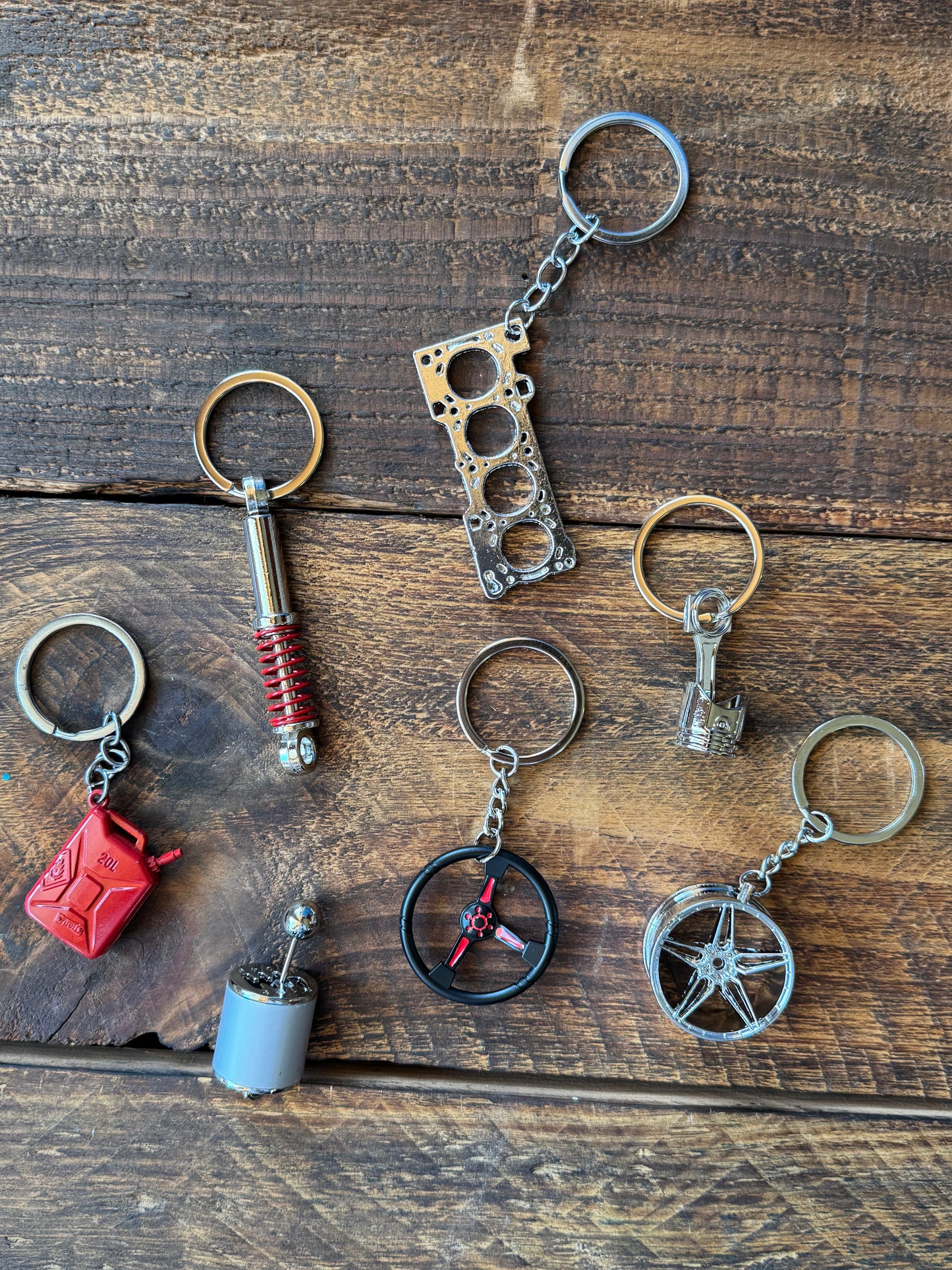 Gearhead Keychain