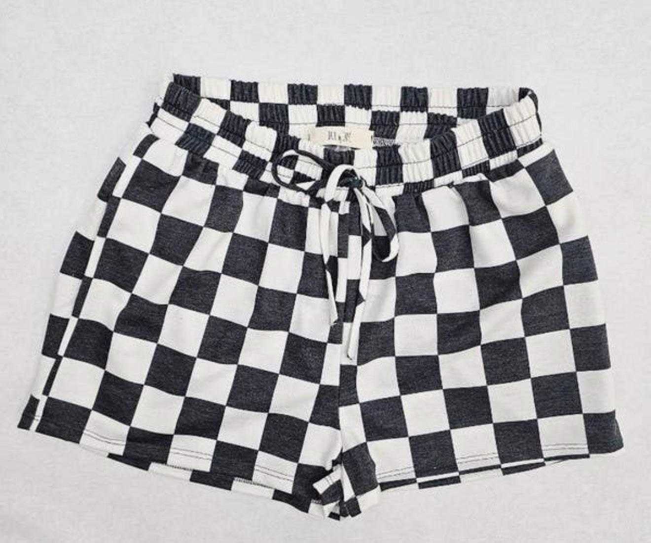 Retro Checkered Lounge Shorts