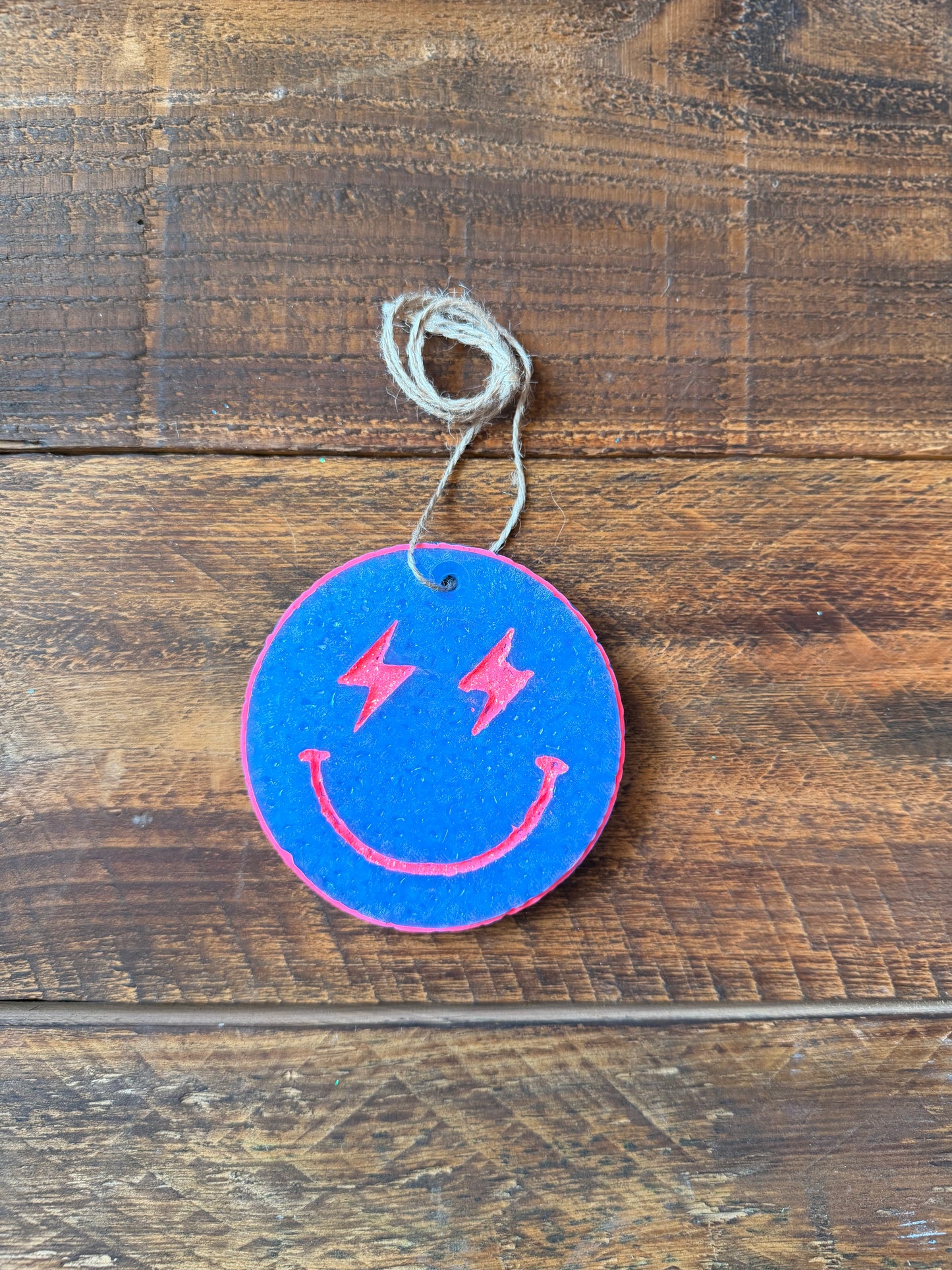 Retro Smiley Car Freshie