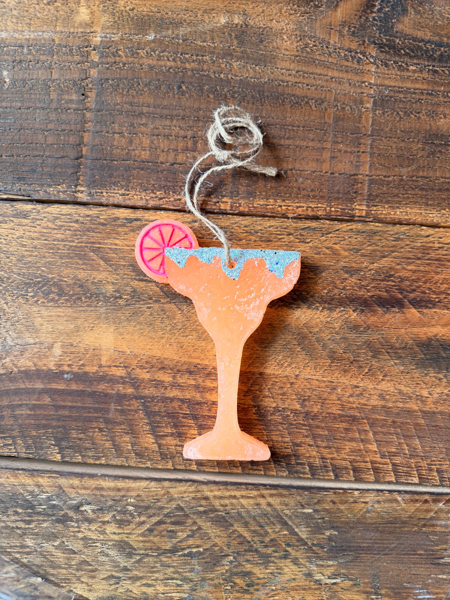 Margarita Glass Car Freshie