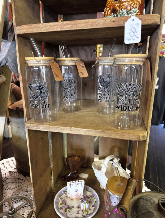 The Farm Shop Glass Cups