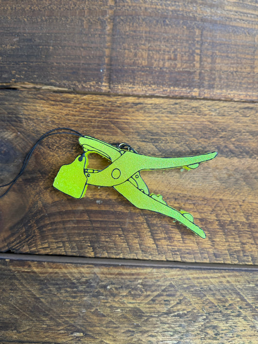 Animal Tagging Gun Car Freshie