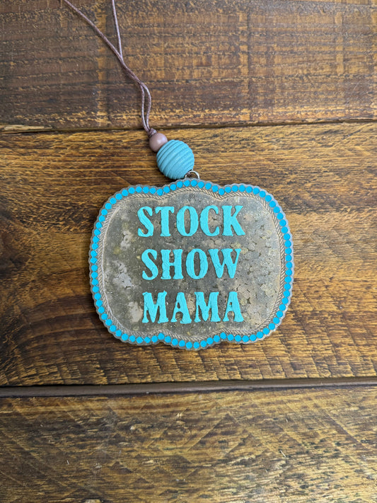 Stock Show Mama Car Freshie