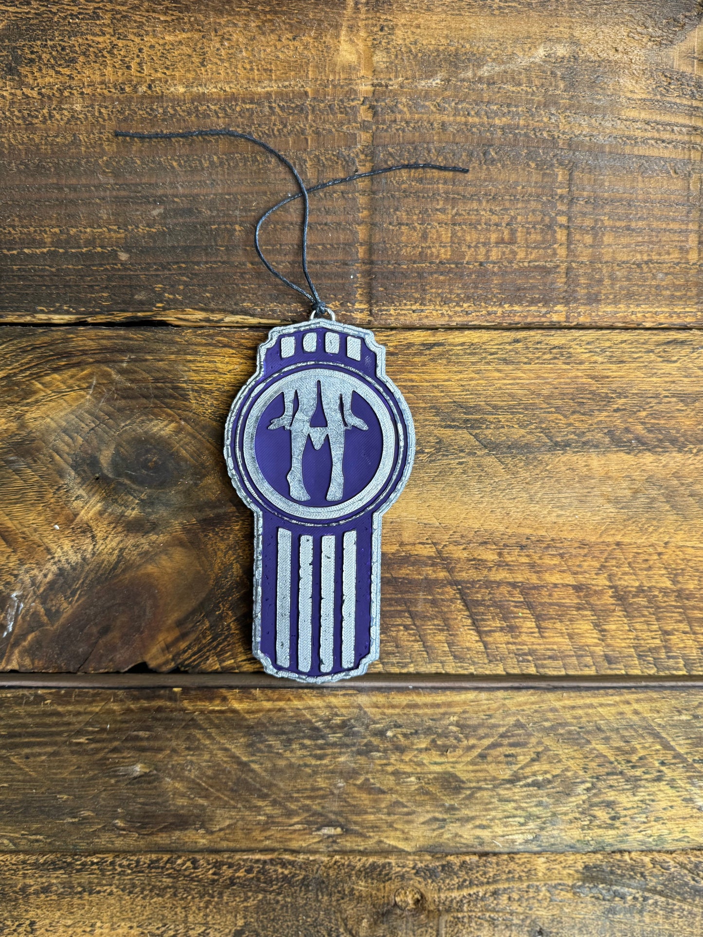 Purple Kenworth Logo Car Freshie