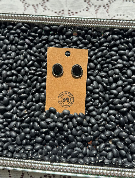 Black Onyx Studs
